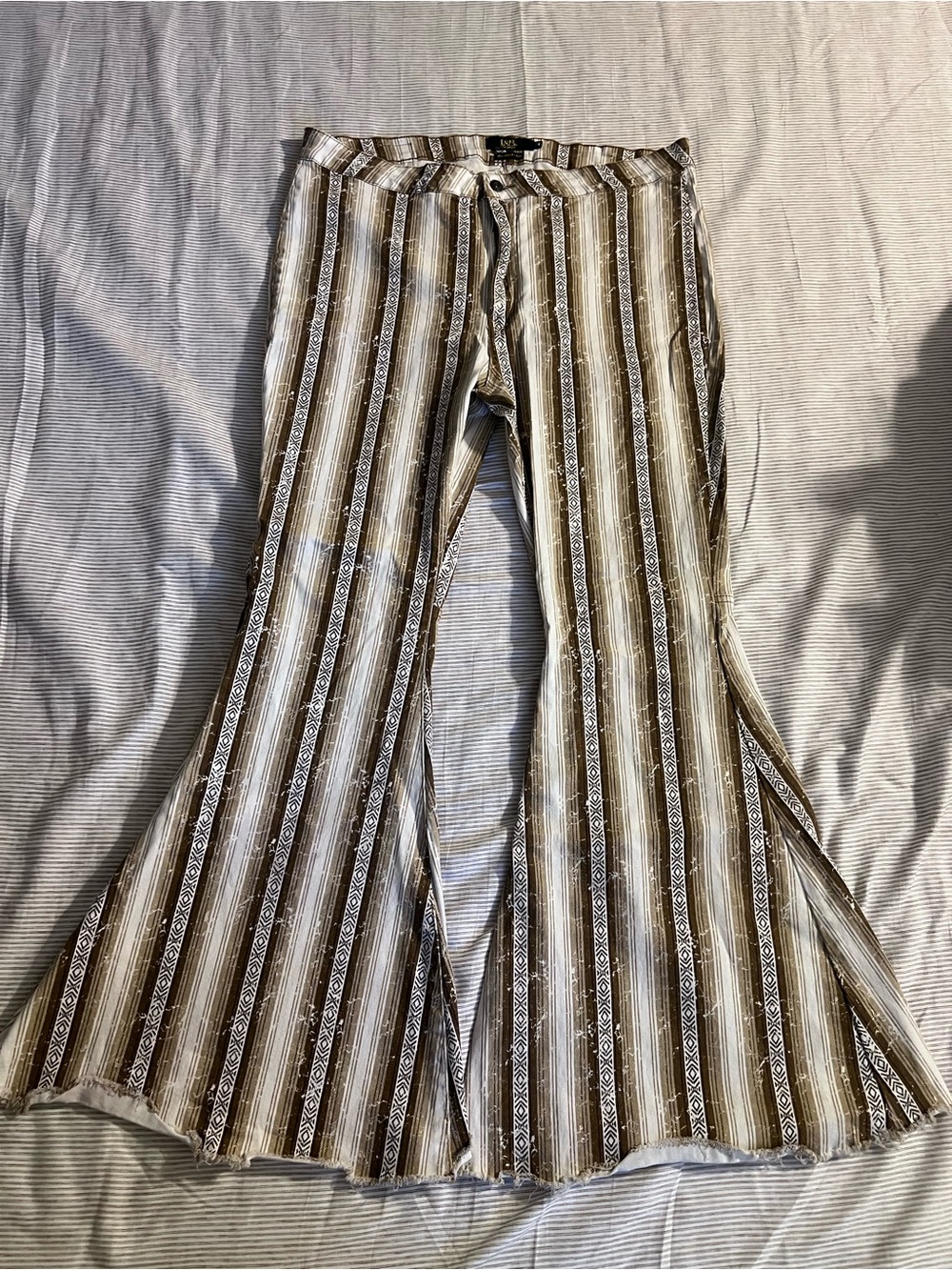 Lucky & Blessed wide flares